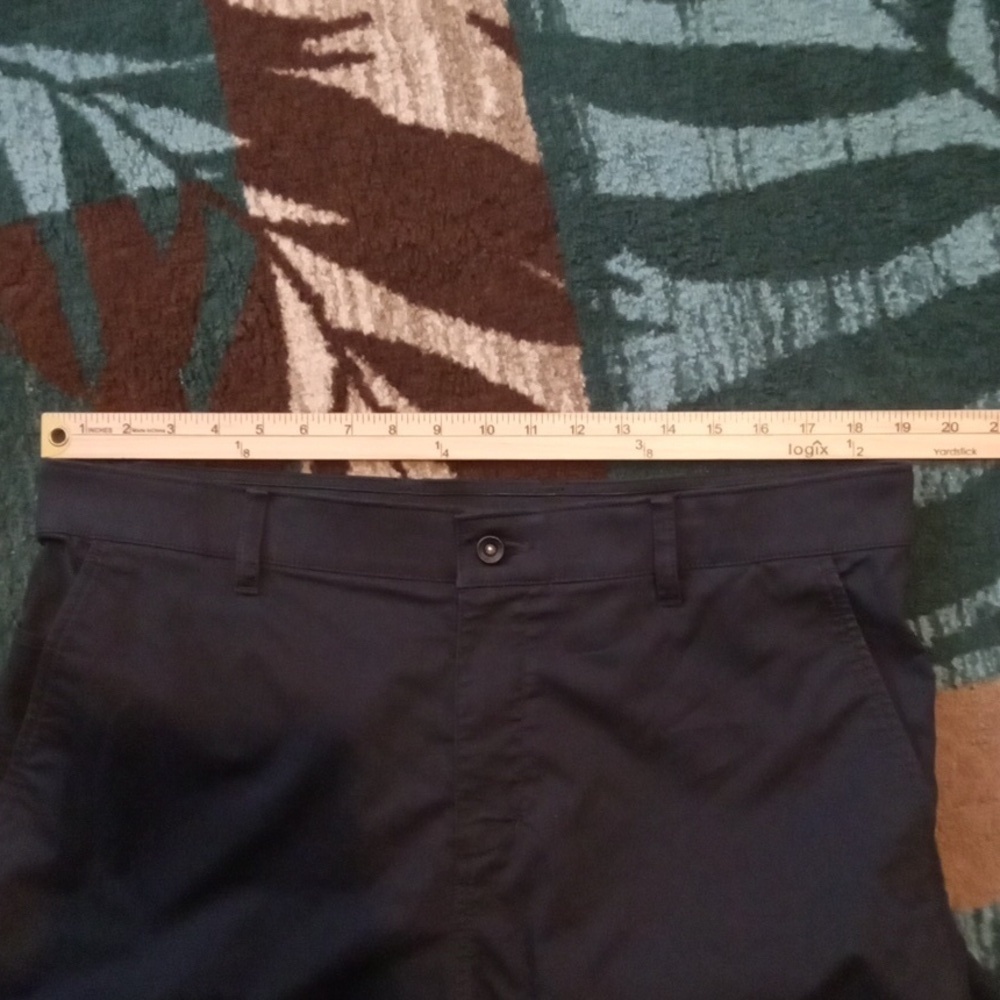 Nike Dri Fit UV Mens 38 Slim Fit Golf Chino Black Gorpcore Outdoor - Picture 10 of 11
